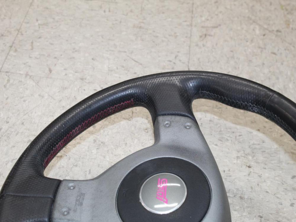 JDM 02-07 SUBARU IMPREZA WRX STI USED OEM STEERING WHEEL: Image 2