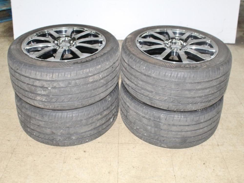 RARE Honda Mugen OEM 5x120 18x8 +50 Wheels with Tires: Image 1
