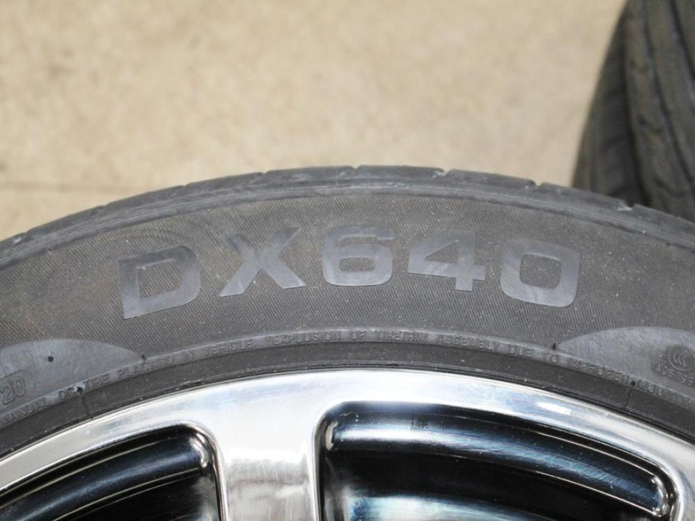 RARE Honda Mugen OEM 5x120 18x8 +50 Wheels with Tires: Image 3