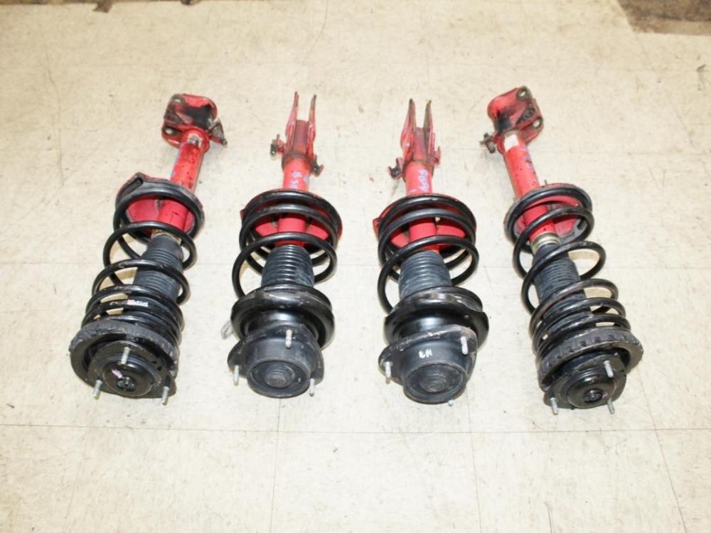 JDM 02-04 Subaru Impreza STI 02-07 WRX OEM Struts Shocks Suspensions 5×100 RS-R: Image 6