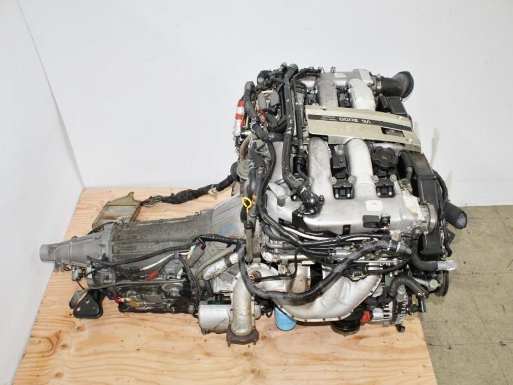 1990-1995 JDM Nissan 300ZX VG30DE Engine Automatic RWD Transmission 3.0L V6 Z32 Fairlady Z: Image 8