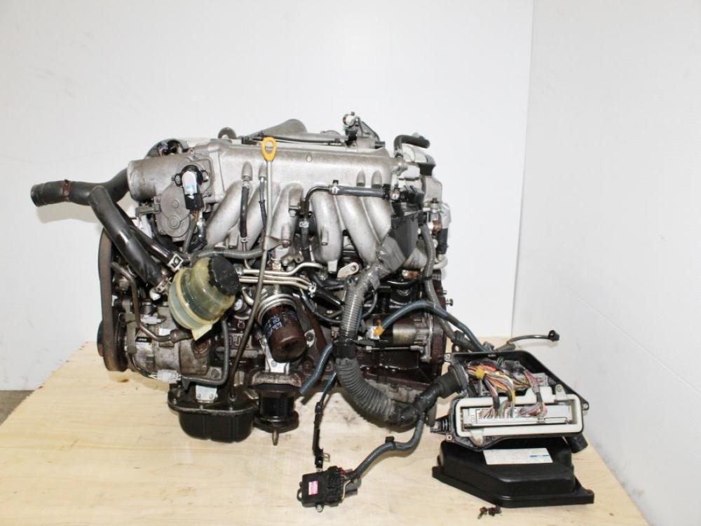 JDM Toyota 1JZ-GTE VVTI Engine 2.5L Turbo Chaser Mark II Front Sump Motor: Image 2