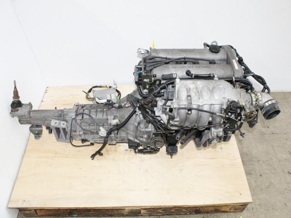 1999 2000 Mazda Miata BP DOHC JDM Engine 6 Speed RWD Transmission 1.8L BP-W4 Motor: Image 2