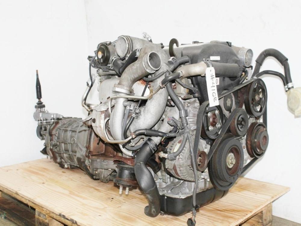 JDM Toyota 1JZ-GTE VVTI Turbo Engine & R154 Transmission Chaser Mark II : Image 11