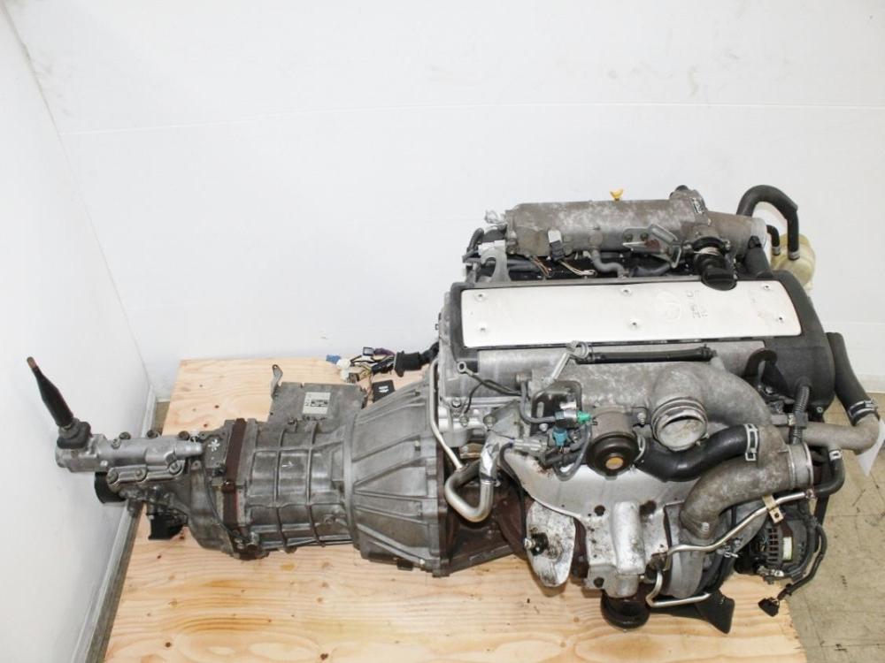JDM Toyota 1JZ-GTE VVTI Turbo Engine & R154 Transmission Chaser Mark II : Image 12