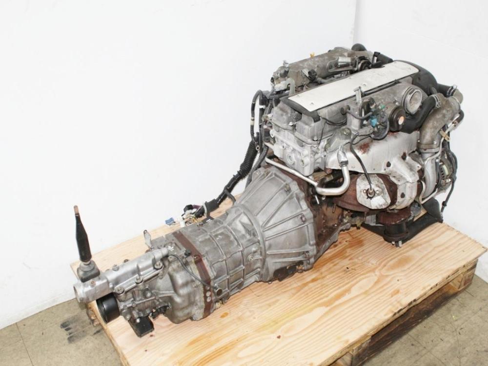 JDM Toyota 1JZ-GTE VVTI Turbo Engine & R154 Transmission Chaser Mark II : Image 16