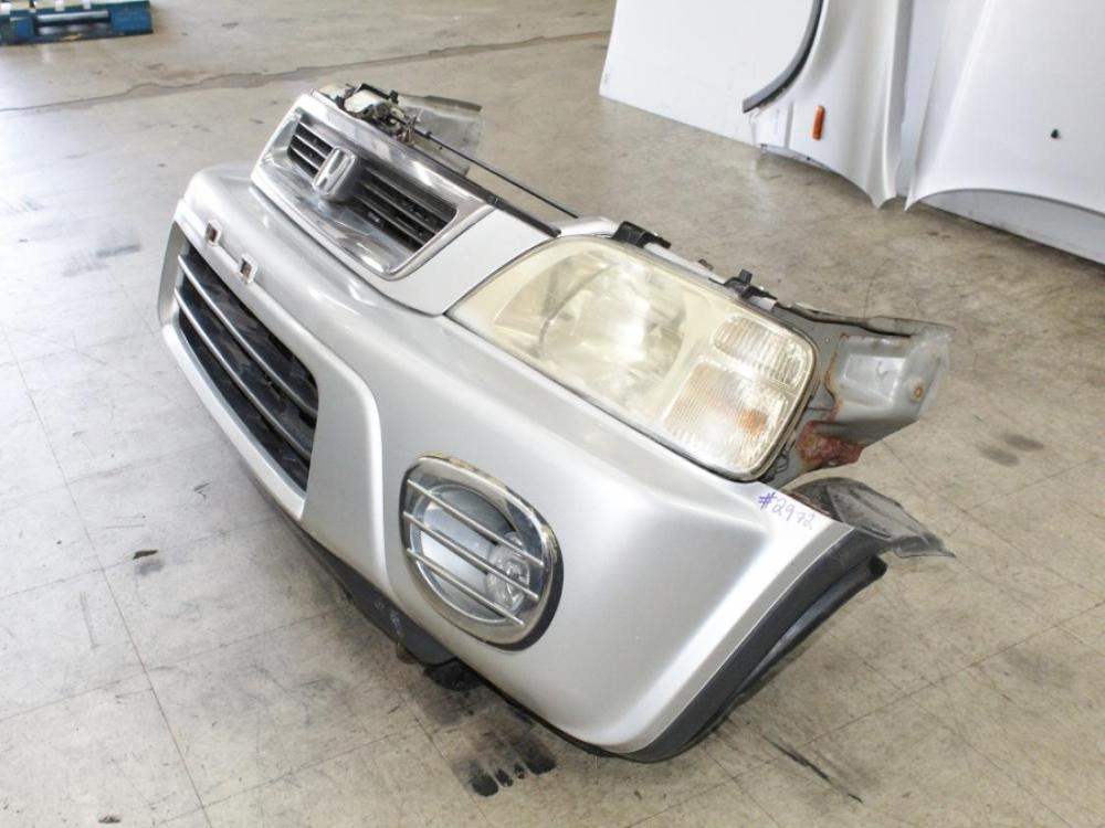 1997-2001 JDM Honda CR-V RD1 OEM Front End Nose Clip in Silver: Image 9