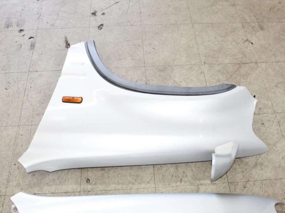 1997-2001 JDM Honda CR-V RD1 OEM Front End Nose Clip in Silver: Image 22
