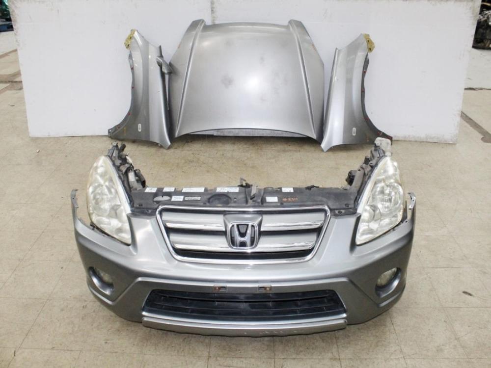 02-03-04-05-06 JDM HONDA CR-V OEM FRONT END NOSE CLIP BUMPER LIGHTS FENDERS RD7: Image 1