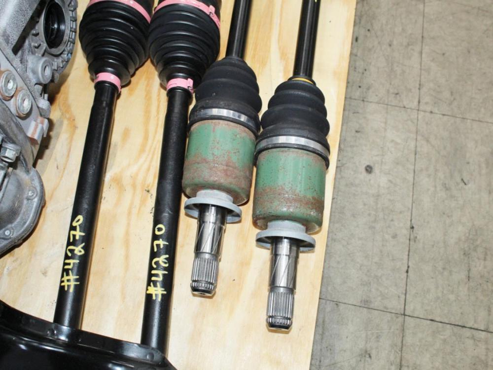 08-17 Subaru STI 6 Speed Transmission Complete Swap Kit Brembo Brakes R180 Differential Axles: Image 1