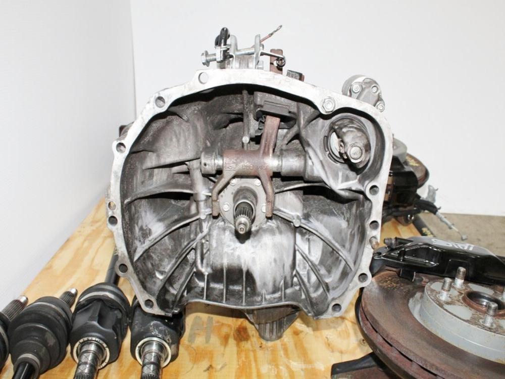 08-17 Subaru STI 6 Speed Transmission Complete Swap Kit Brembo Brakes R180 Differential Axles: Image 25
