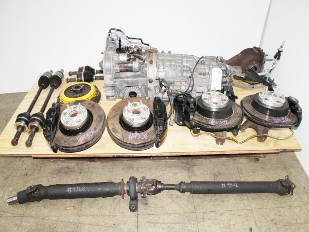 2008-2017 WRX STI 6-Speed Conversion Kit — Trans, Diff, Brembos: Image 2